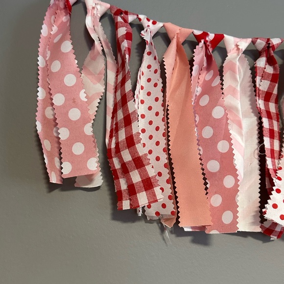 Valentines Theme High Chair Banner 1st Birthday - Picture 7 of 8